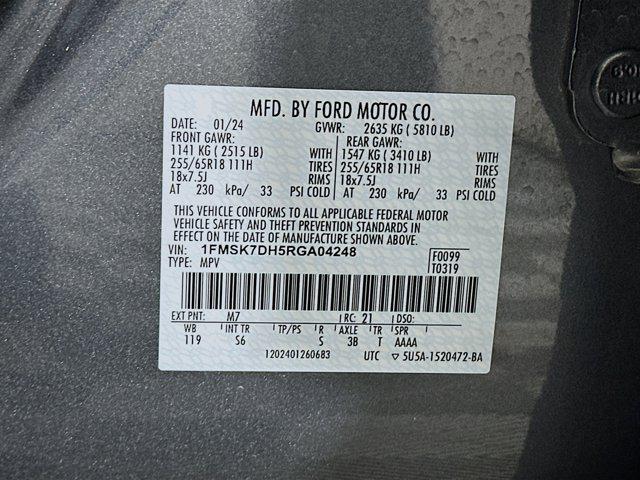 used 2024 Ford Explorer car, priced at $26,497