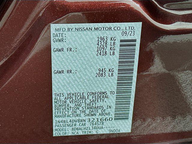 used 2024 Nissan Altima car, priced at $18,497