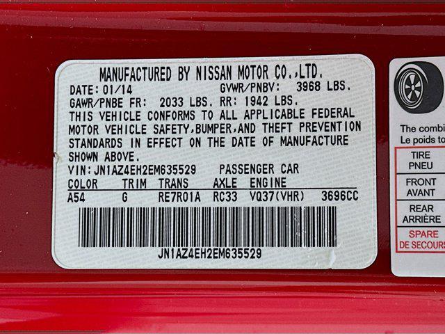 used 2014 Nissan 370Z car, priced at $21,297