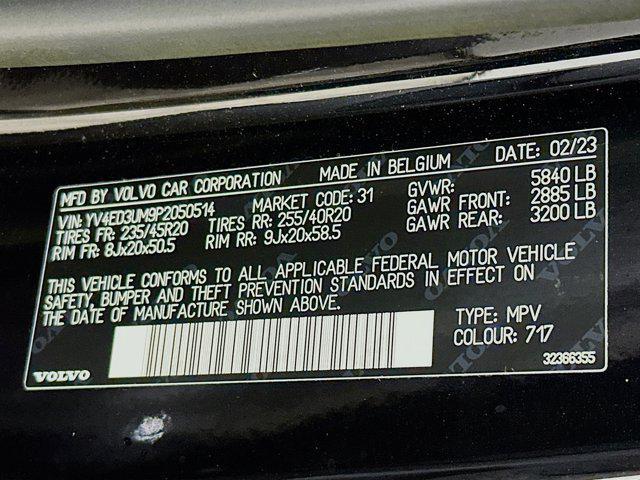 used 2023 Volvo XC40 Recharge Pure Electric car, priced at $34,397