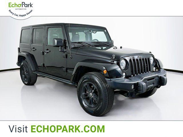 used 2017 Jeep Wrangler Unlimited car, priced at $20,697