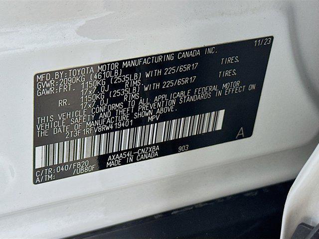 used 2024 Toyota RAV4 car, priced at $24,397