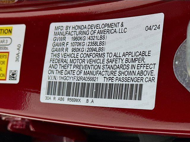 used 2024 Honda Accord car, priced at $24,497
