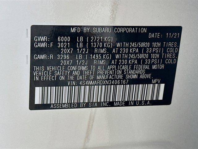 used 2022 Subaru Ascent car, priced at $34,997