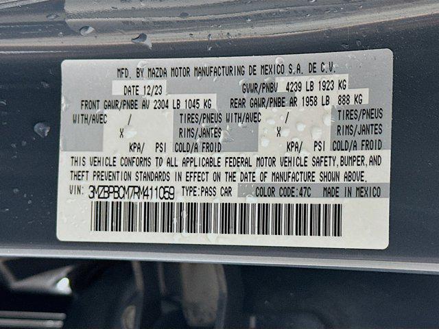 used 2024 Mazda Mazda3 car, priced at $24,297