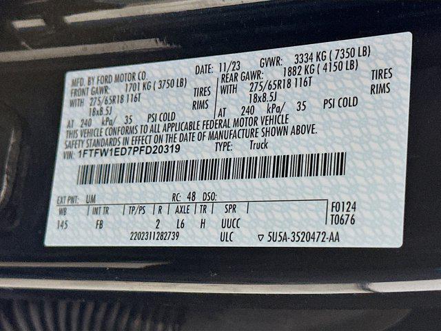 used 2023 Ford F-150 car, priced at $40,987