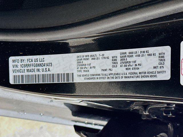 used 2022 Ram 1500 car, priced at $33,897