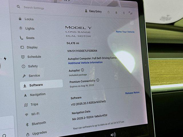 used 2020 Tesla Model Y car, priced at $24,197