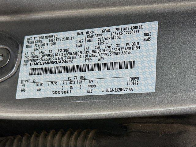 used 2024 Ford Escape car, priced at $20,997