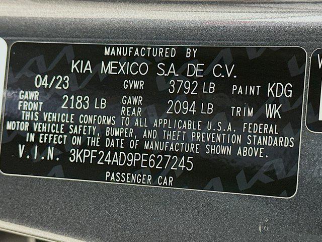 used 2023 Kia Forte car, priced at $16,489