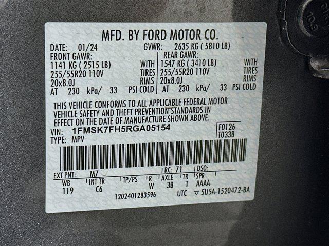 used 2024 Ford Explorer car, priced at $30,197