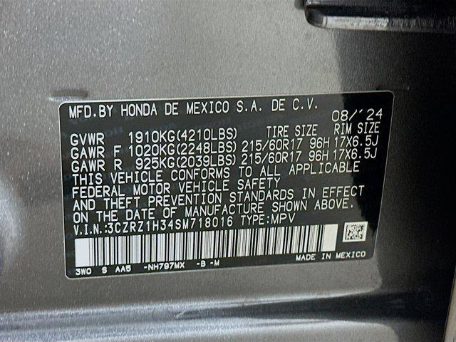 used 2025 Honda HR-V car, priced at $22,597