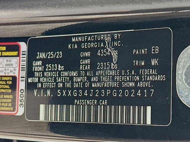 used 2023 Kia K5 car, priced at $23,297
