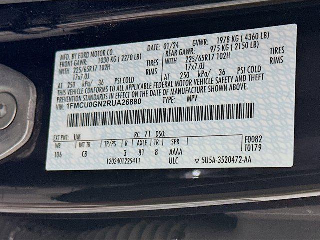 used 2024 Ford Escape car, priced at $19,997