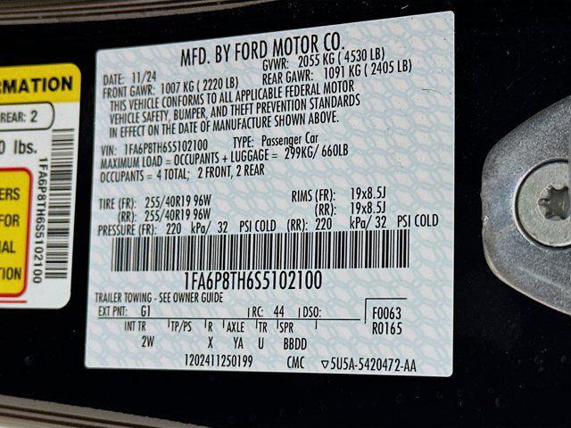 used 2025 Ford Mustang car, priced at $30,597