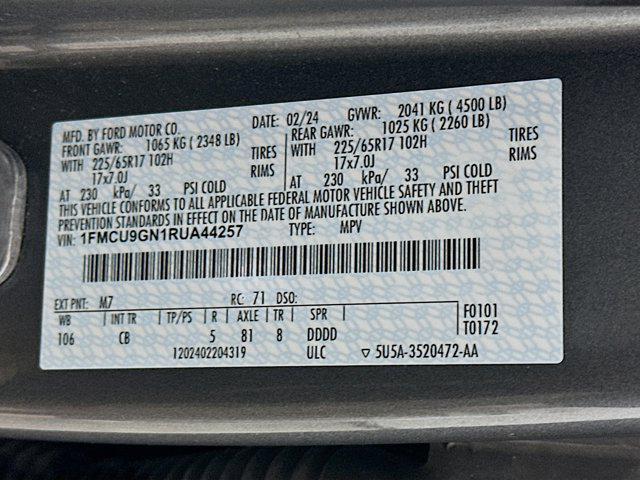 used 2024 Ford Escape car, priced at $19,997
