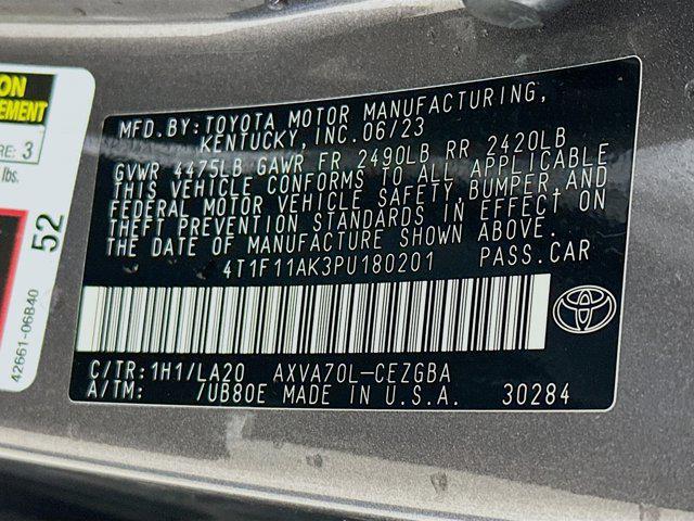used 2023 Toyota Camry car, priced at $28,897