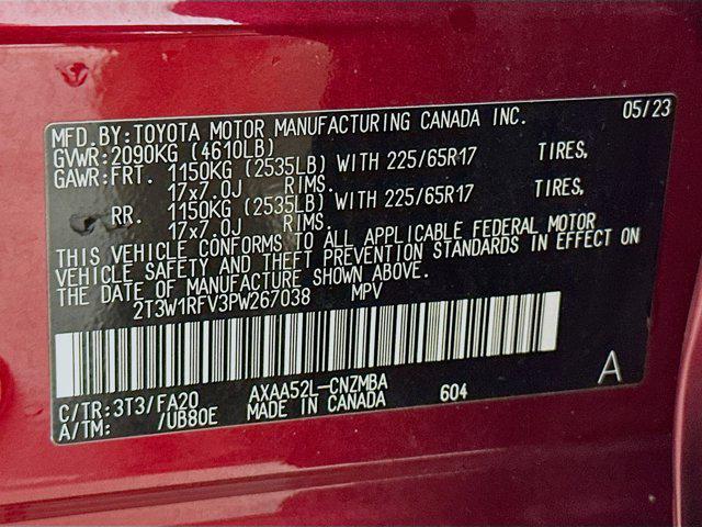 used 2023 Toyota RAV4 car, priced at $27,397