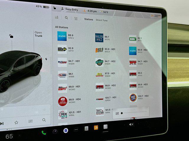 used 2022 Tesla Model Y car, priced at $28,487