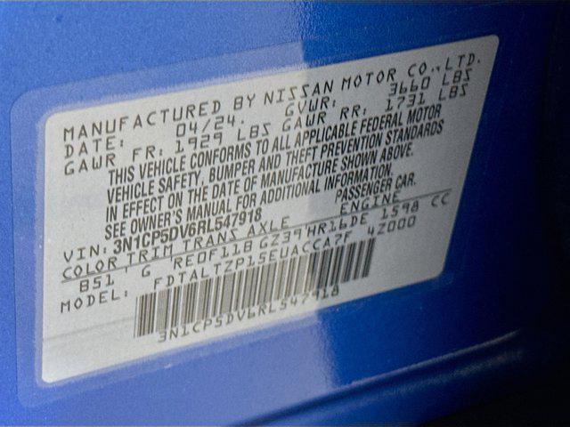 used 2024 Nissan Kicks car, priced at $18,797