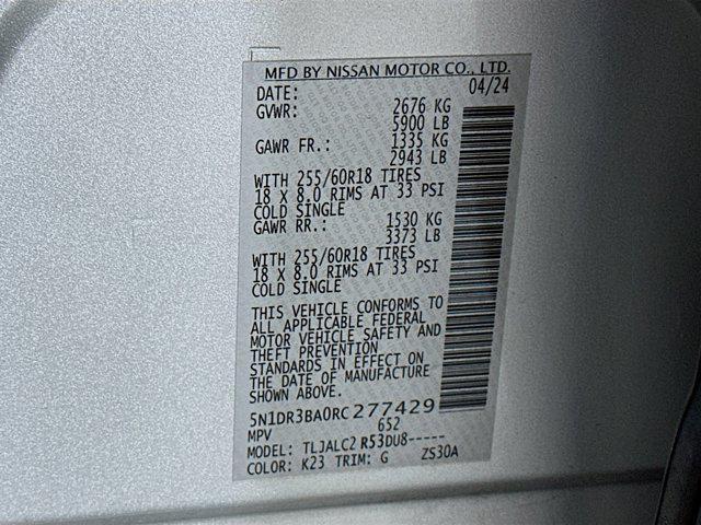 used 2024 Nissan Pathfinder car, priced at $26,897