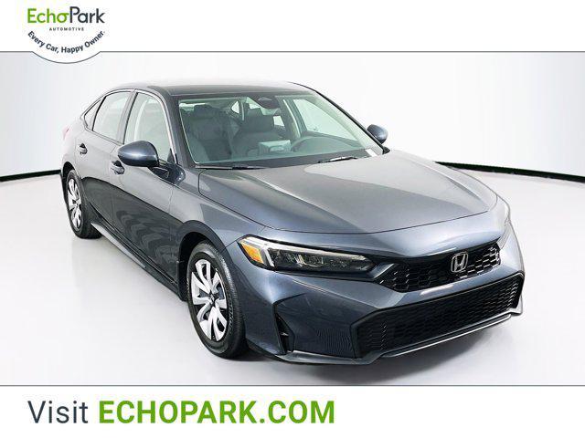 used 2025 Honda Civic car, priced at $24,997