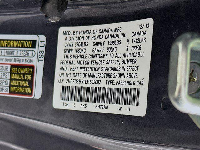 used 2014 Honda Civic car, priced at $11,997