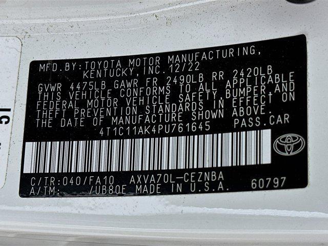 used 2023 Toyota Camry car, priced at $23,997