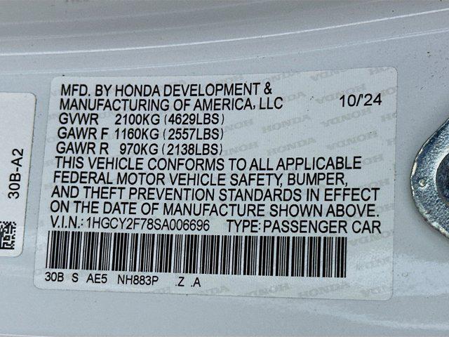 used 2025 Honda Accord Hybrid car, priced at $31,597