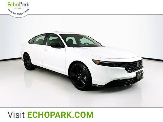 used 2025 Honda Accord Hybrid car, priced at $31,597