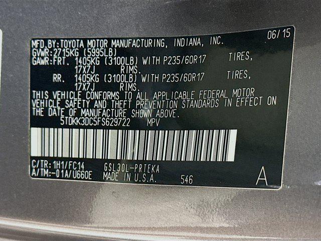 used 2015 Toyota Sienna car, priced at $10,897