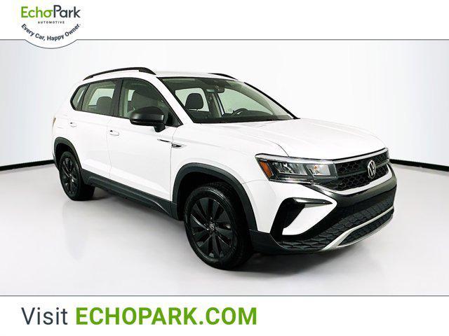 used 2024 Volkswagen Taos car, priced at $18,797