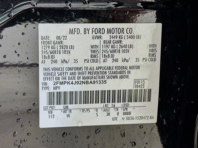 used 2022 Ford Edge car, priced at $19,787