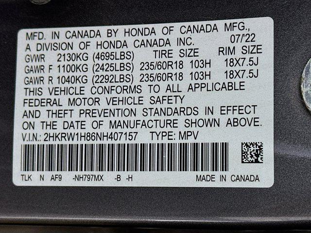 used 2022 Honda CR-V car, priced at $28,797