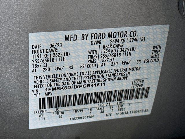 used 2023 Ford Explorer car, priced at $26,997