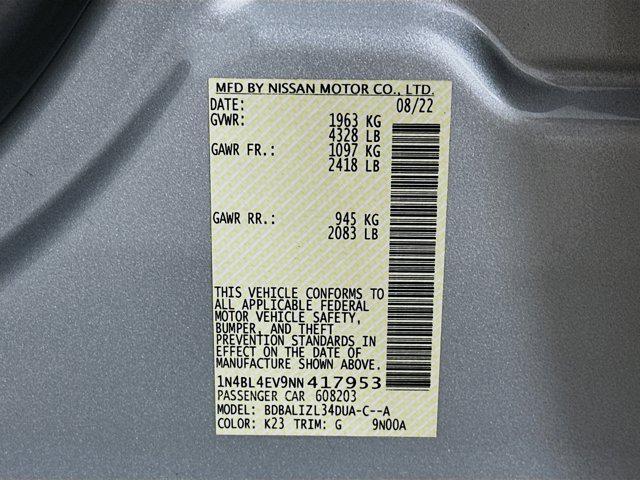 used 2022 Nissan Altima car, priced at $20,297