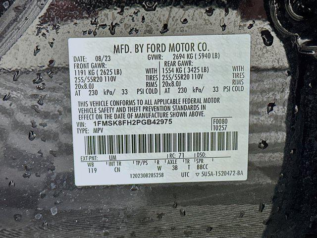 used 2023 Ford Explorer car, priced at $31,197