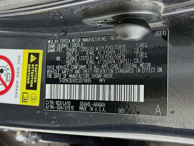 used 2012 Toyota Highlander car, priced at $10,297