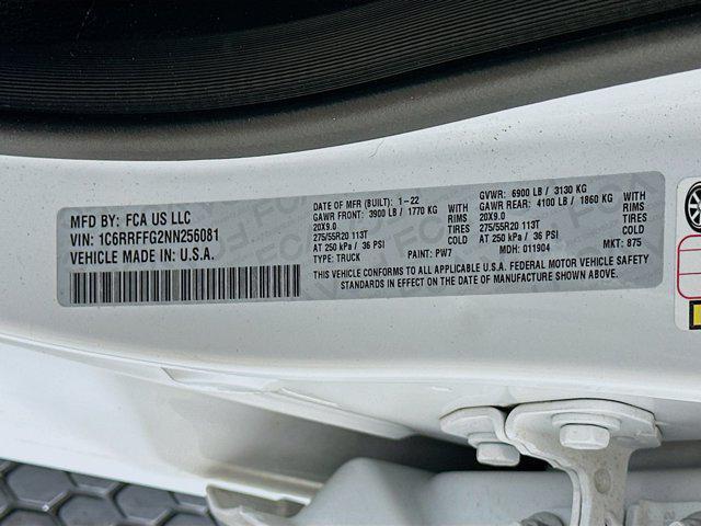 used 2022 Ram 1500 car, priced at $32,197
