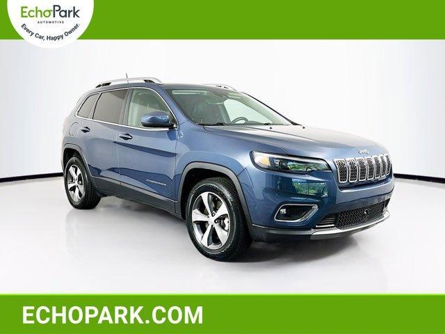 used 2021 Jeep Cherokee car, priced at $23,689