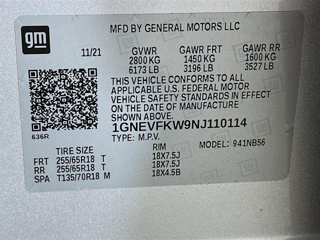 used 2022 Chevrolet Traverse car, priced at $23,597