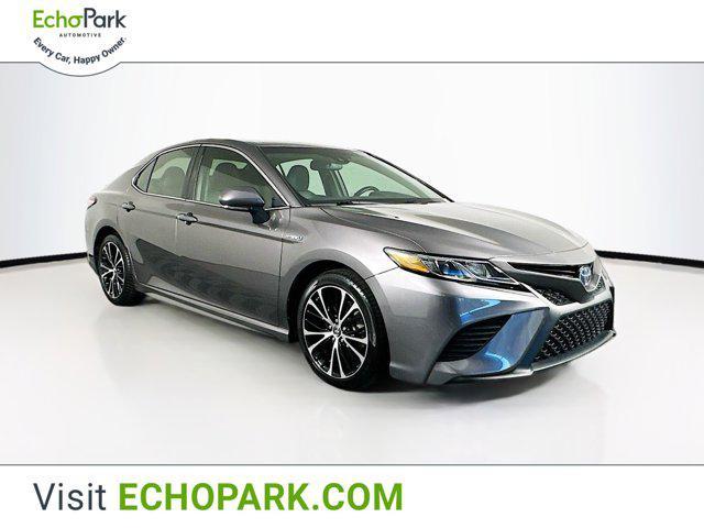 used 2018 Toyota Camry Hybrid car, priced at $21,389