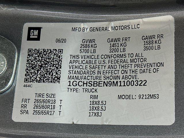 used 2021 Chevrolet Colorado car, priced at $20,797