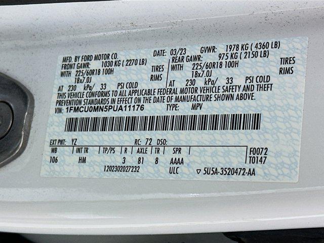 used 2023 Ford Escape car, priced at $20,297
