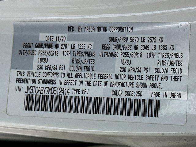 used 2021 Mazda CX-9 car, priced at $22,597