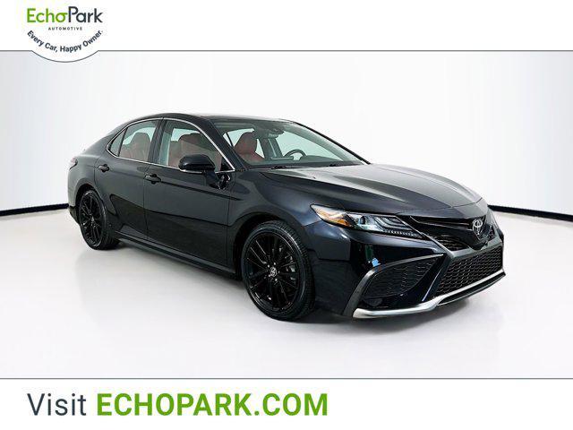 used 2021 Toyota Camry car, priced at $28,597