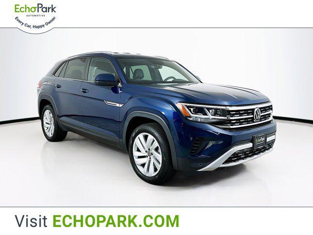 used 2021 Volkswagen Atlas Cross Sport car, priced at $24,889