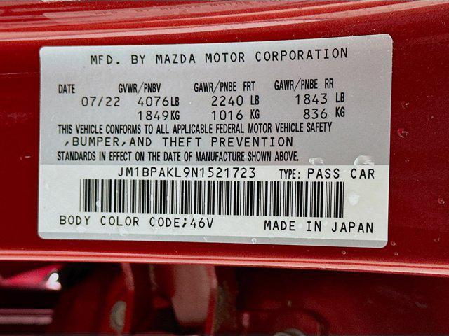 used 2022 Mazda Mazda3 car, priced at $21,597