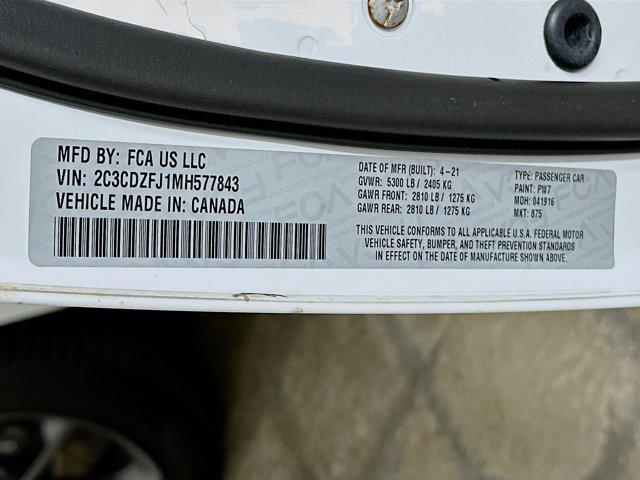 used 2021 Dodge Challenger car, priced at $31,197