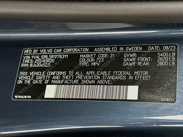 used 2024 Volvo XC60 car, priced at $32,997